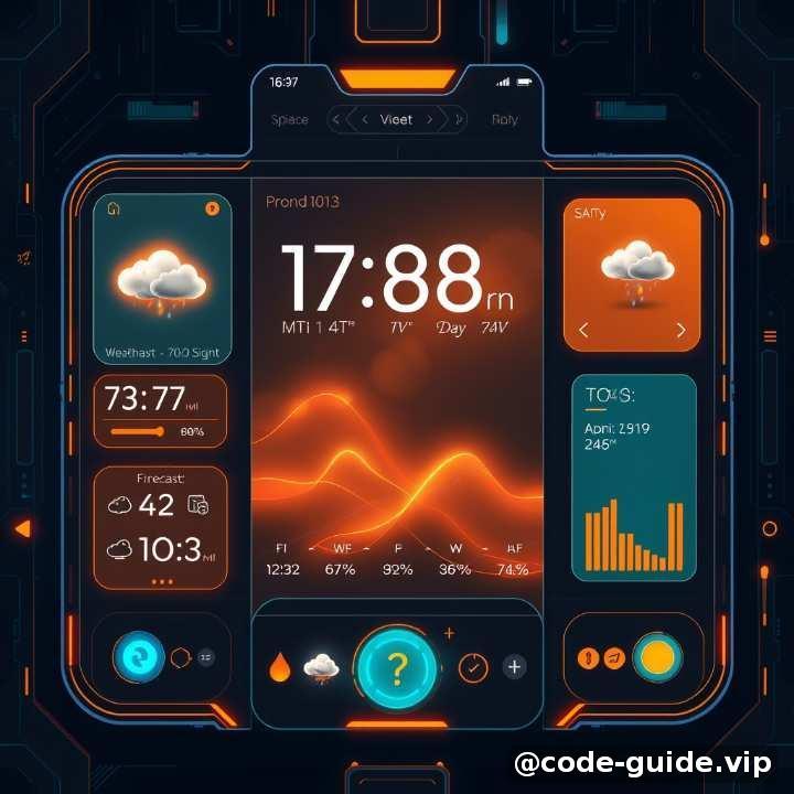 项目背景：做一个天气预报App