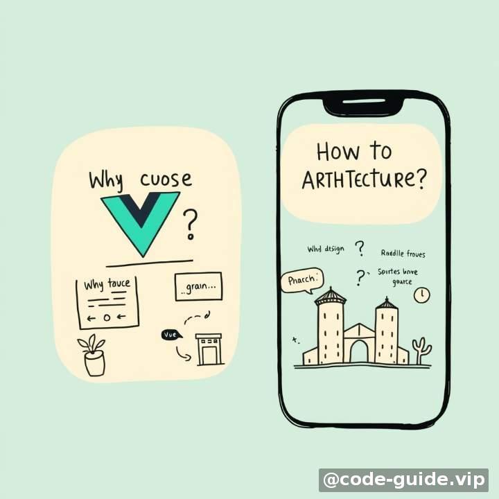 二、解决方案：为什么选择 Vue？如何设计架构？