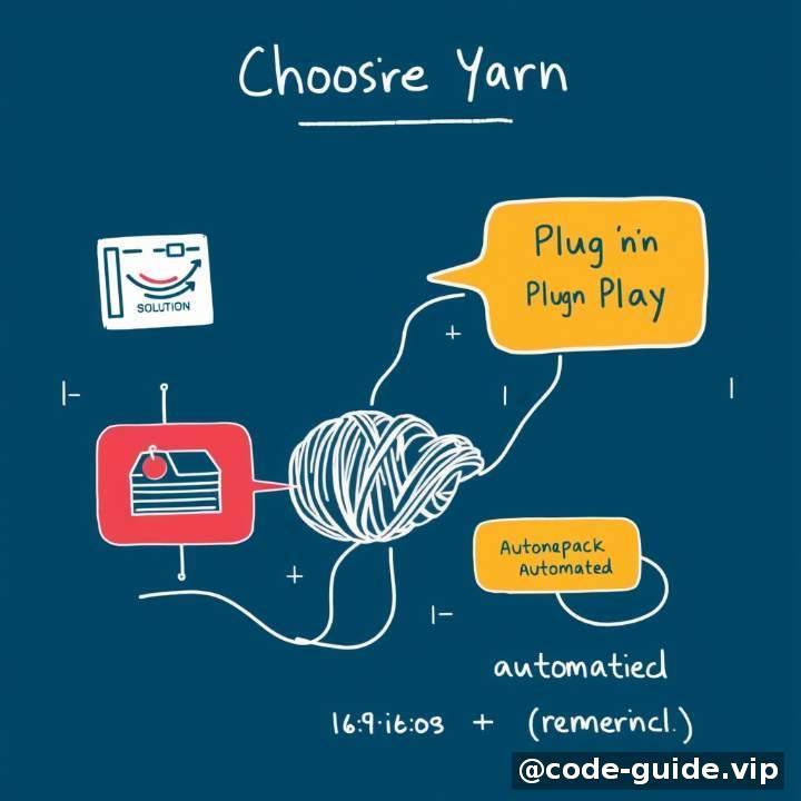 三、解决方案：选择 Yarn 并启用 Plug 'n' Play + Corepack