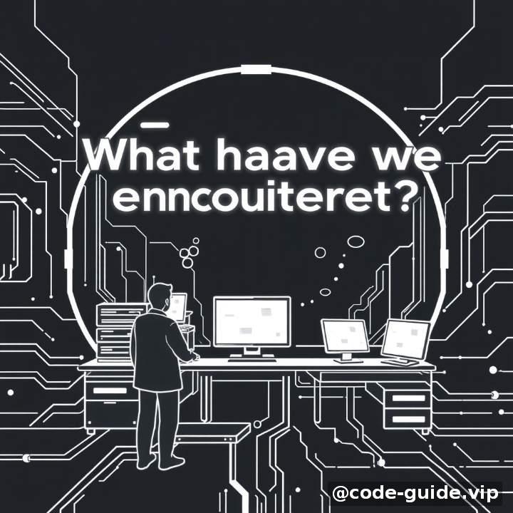 问题描述：我们到底遇到了什么？