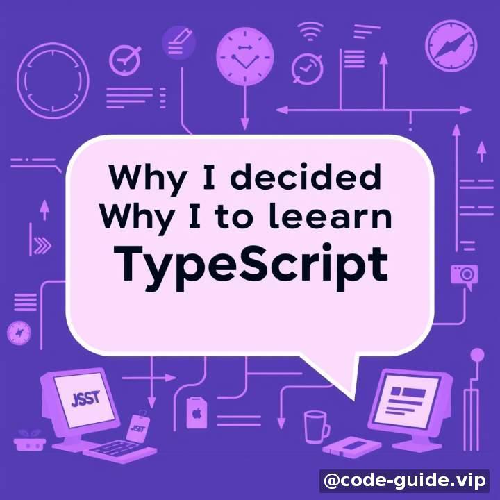 引言：为什么我会决定学 TypeScript？