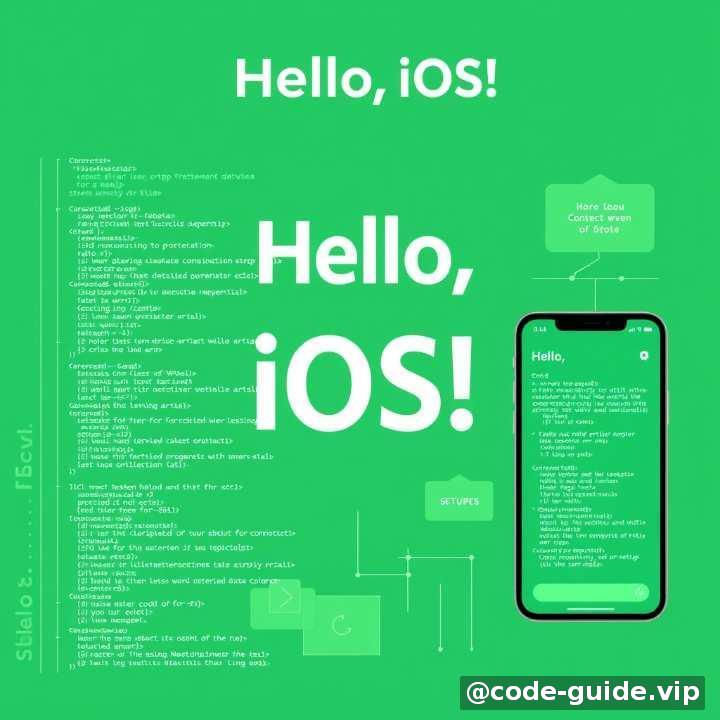 实战项目：制作一个“你好，iOS！”的小应用