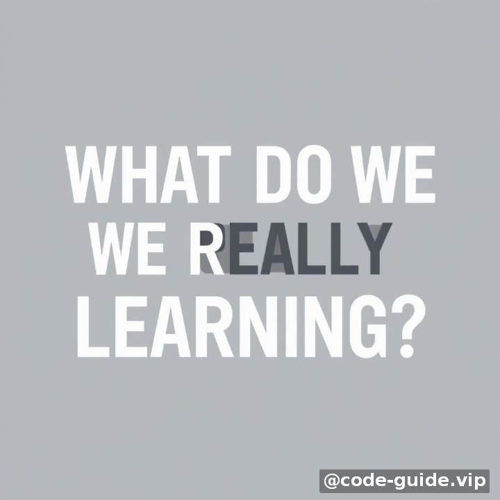 开篇：我们到底在学什么？